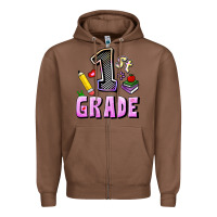 Chestnut First Grade Zipper Hoodie - RanaPortraitStore
