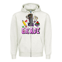 First Grade Zipper Hoodie | Teevron
