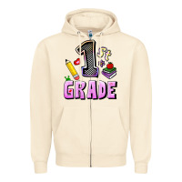 Sandshell First Grade Zipper Hoodie - RanaPortraitStore