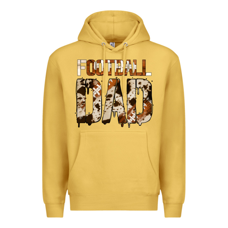 No Background American Football Dad Premium Hoodie by Jasminsmagicworld | Teevron