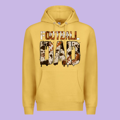 No Background American Football Dad Premium Hoodie Designed By Jasminsmagicworld