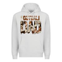 Dove Grey no background american football dad Premium Hoodie - Jasminsmagicworld