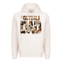 Pale Pink no background american football dad Premium Hoodie - Jasminsmagicworld