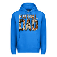 True Royal no background american football dad Premium Hoodie - Jasminsmagicworld