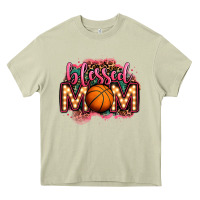Mossy blessed basketball mom lightbulb letters Heavy Core Tee - OliviaCreatesArt