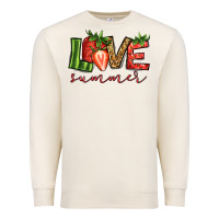 Sandshell love summer strawberry Premium Sweatshirt - Jasminsmagicworld