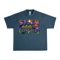 Midnight Navy salem witch company Urban Heavy Tee - BundleAndBundleShop