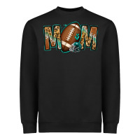 Black American football mom Heavyweight Sweatshirt - Jasminsmagicworld