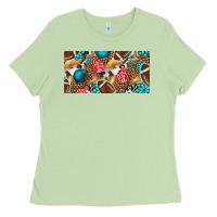 Matcha american  football with turquoise license plate Ladies Tee - BundleAndBundleShop