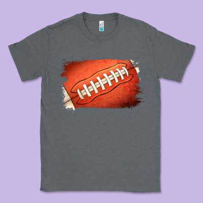 American Football Brushstroke Classic Tee Designed By Jasminsmagicworld