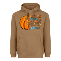 Toasted Coconut Autumn leaves and pumpkin please Heavyweight Hoodie - RanaPortraitStore