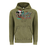 Vintage Olive howdy christmas Vintage Hoodie - CowhideDigitalArt