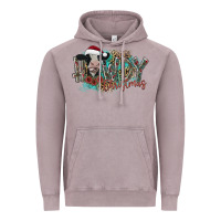 Vintage Zinc howdy christmas Vintage Hoodie - CowhideDigitalArt