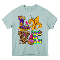 Arona mardi gras love olivia Heavy Core Tee - OliviaCreatesArt