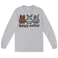 Moon Dust Happy Easter Long Sleeve Tee - CowhideDigitalArt