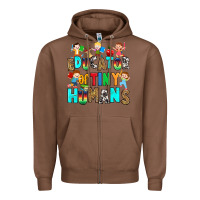 Chestnut Educator of tiny humans Zipper Hoodie - RanaPortraitStore