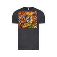 Vintage Black safari patterns tumbler Vintage Tee - BundleAndBundleShop
