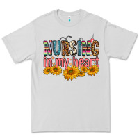 Dove Grey Nursing In My Heart Premium Tee - FaDigitalArtStudio