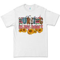 White Nursing In My Heart Premium Tee - FaDigitalArtStudio