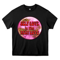 Black self love is the best love olivia Heavy Core Tee - OliviaCreatesArt