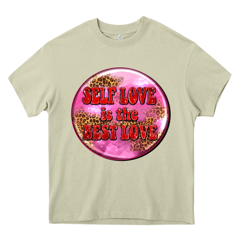 Self Love Is The Best Love Olivia Heavy Core Tee by OliviaCreatesArt | Teevron