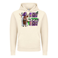 Vintage Artic Moo I Mean Boo Vintage Hoodie - CowhideDigitalArt
