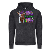 Vintage Black Moo I Mean Boo Vintage Hoodie - CowhideDigitalArt