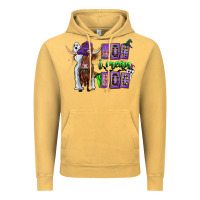 Vintage Mustard Moo I Mean Boo Vintage Hoodie - CowhideDigitalArt