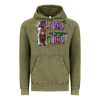 Vintage Olive Moo I Mean Boo Vintage Hoodie - CowhideDigitalArt