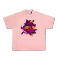Salmon halloween pumpkin patch  3 Urban Heavy Tee - BundleAndBundleShop