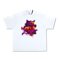 White halloween pumpkin patch  3 Urban Heavy Tee - BundleAndBundleShop