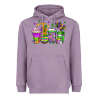 Lavender mardi gras coffee cups Heavyweight Hoodie - Jasminsmagicworld