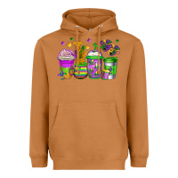 Meerkat mardi gras coffee cups Heavyweight Hoodie - Jasminsmagicworld