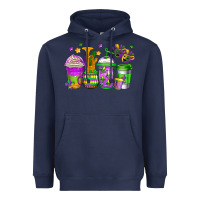 Navy mardi gras coffee cups Heavyweight Hoodie - Jasminsmagicworld