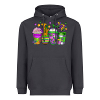 Smoke mardi gras coffee cups Heavyweight Hoodie - Jasminsmagicworld