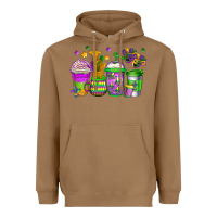 Toasted Coconut mardi gras coffee cups Heavyweight Hoodie - Jasminsmagicworld
