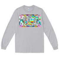 Moon Dust The Pool Is My Happy Place Long Sleeve Tee - CowhideDigitalArt