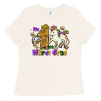Bone my first mardi gras unicorn Ladies Tee - FaDigitalArtStudio