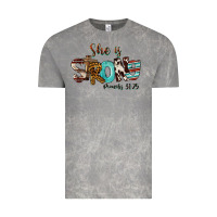 Cloud Rock She Is Strong Proverbs 31 25 Vintage Tee - FaDigitalArtStudio