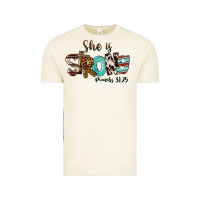 Vintage Arctic She Is Strong Proverbs 31 25 Vintage Tee - FaDigitalArtStudio