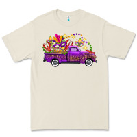 Bone Mardi Gras Leopard Truck Premium Tee - FaDigitalArtStudio