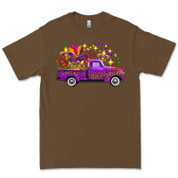 Cacao Mardi Gras Leopard Truck Premium Tee - FaDigitalArtStudio