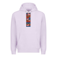 Lilac usa flag and cross penwraps Premium Hoodie - Artiststas