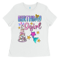Birthday Girl 9 Ladies Tee | Teevron
