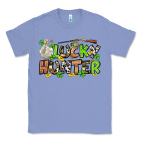 Colony Blue Lucky hunter St. Patrick's Day Classic Tee - OliviaCreatesArt
