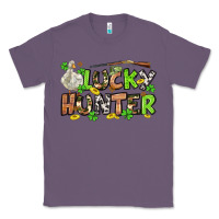 Lavender Lucky hunter St. Patrick's Day Classic Tee - OliviaCreatesArt