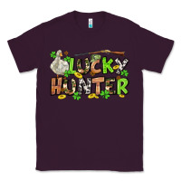 Plum Lucky hunter St. Patrick's Day Classic Tee - OliviaCreatesArt