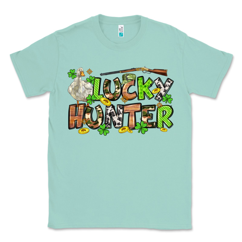 Lucky Hunter St. Patrick's Day Classic Tee by OliviaCreatesArt | Teevron