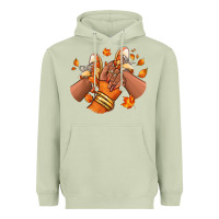 Matcha Black girl Fall sneakers Heavyweight Hoodie - RanaPortraitStore