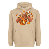 Mushroom Black girl Fall sneakers Heavyweight Hoodie - RanaPortraitStore